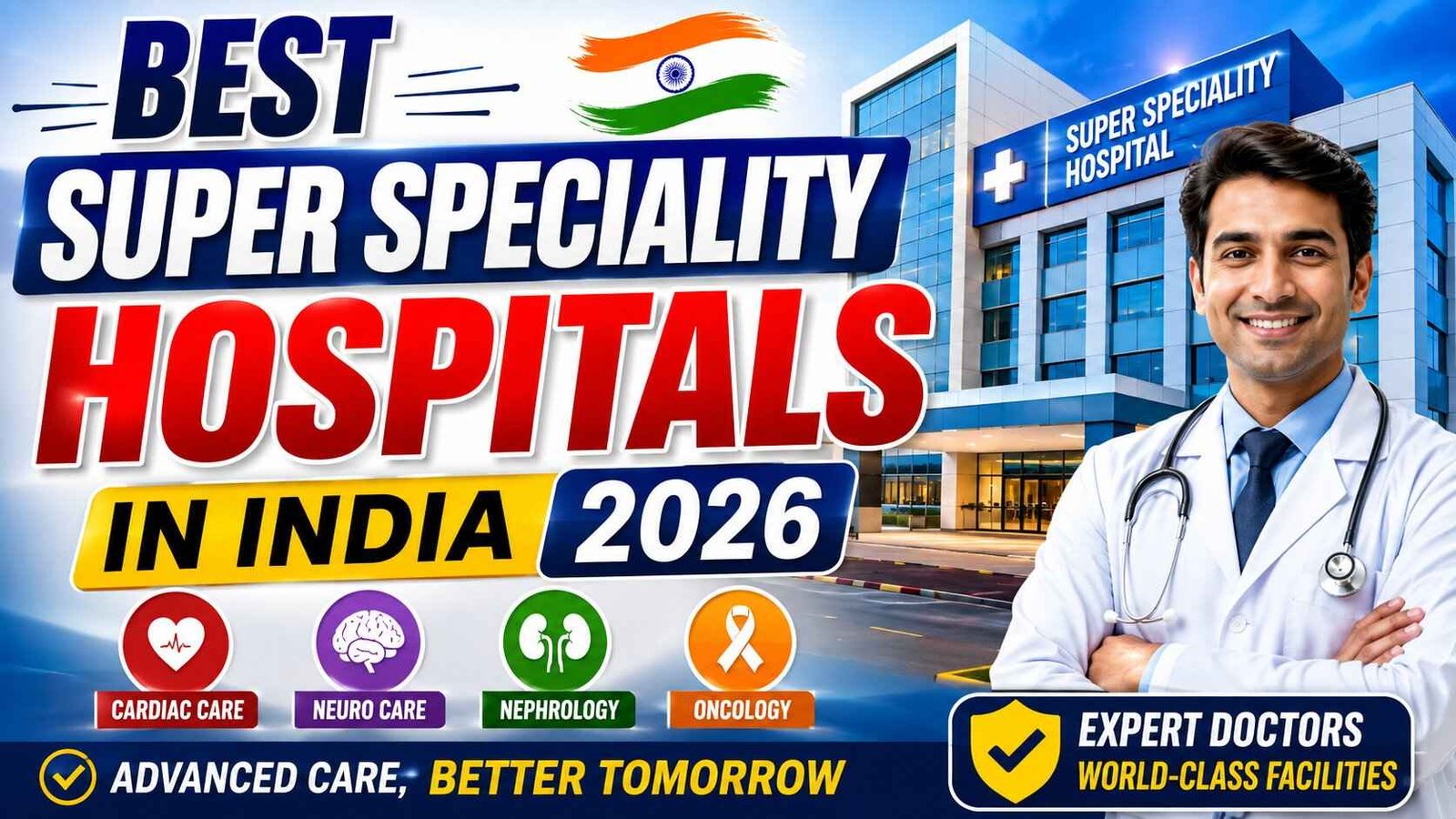 Best Super Speciality Hospitals in India 2026